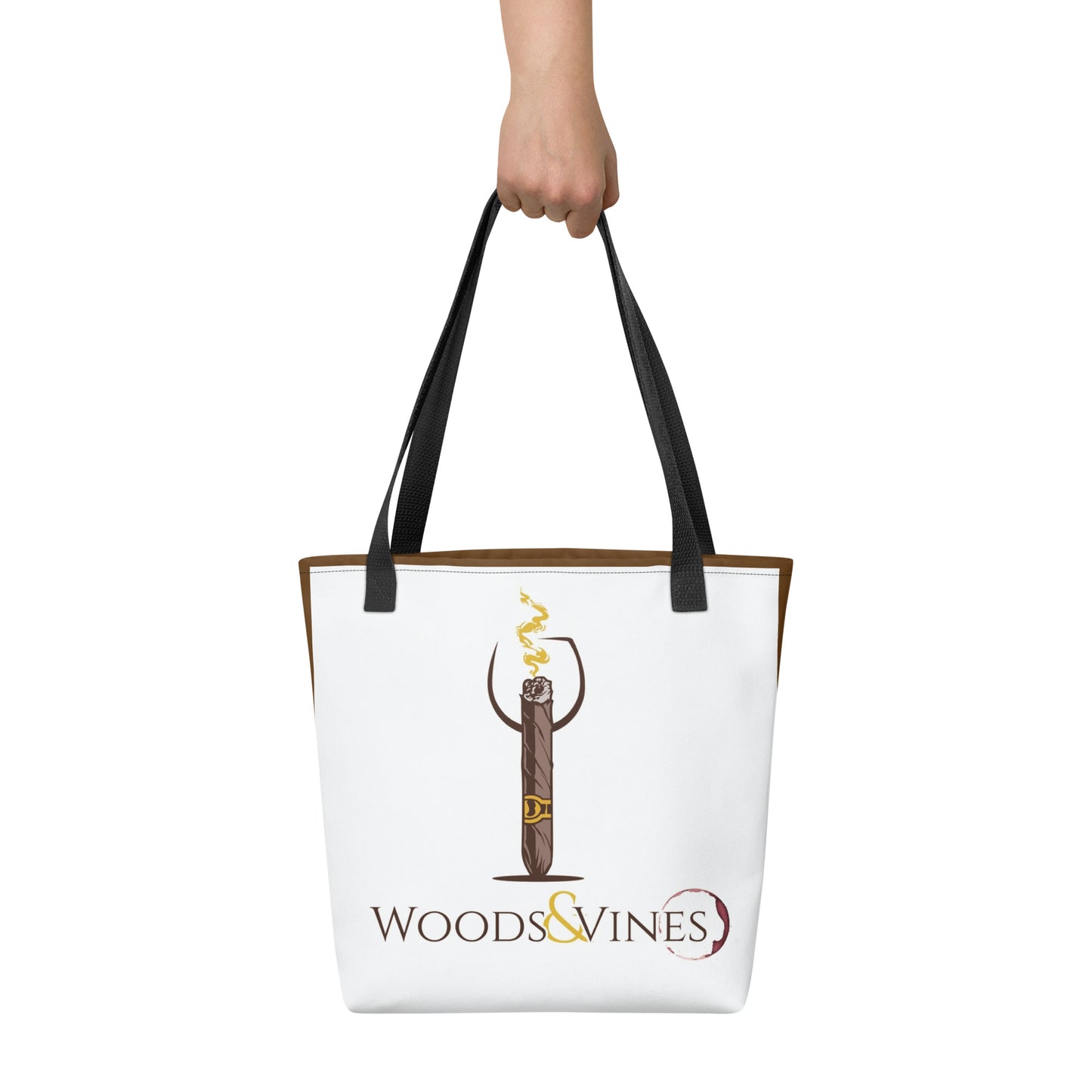 The "Vineyard" 2 tone Tote Bag