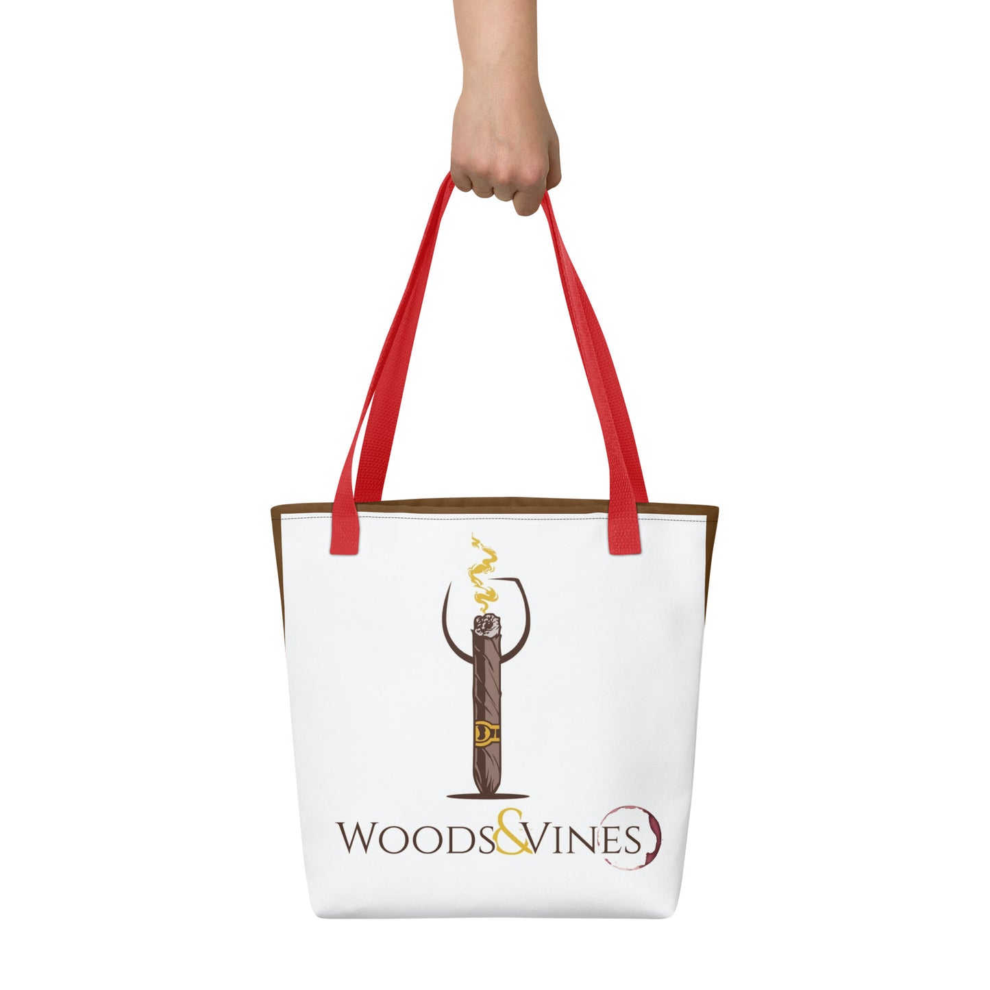 The "Vineyard" 2 tone Tote Bag